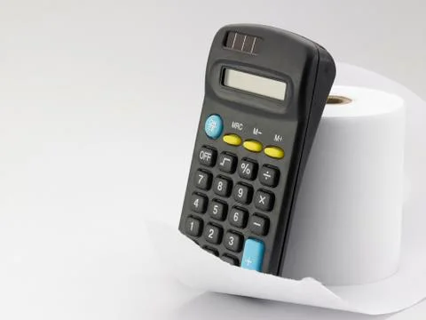 Tax calculation Stock Photos
