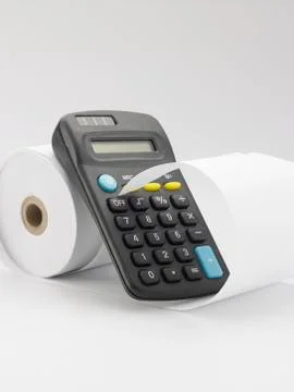 Tax calculation Stock Photos