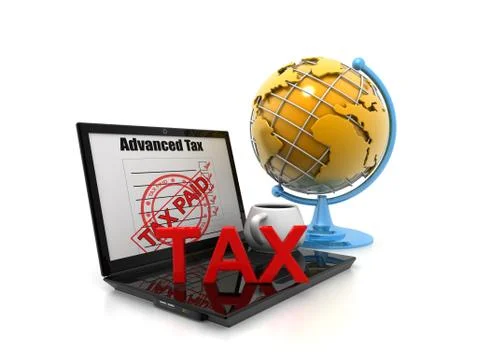 Tax Concept Stock Illustration