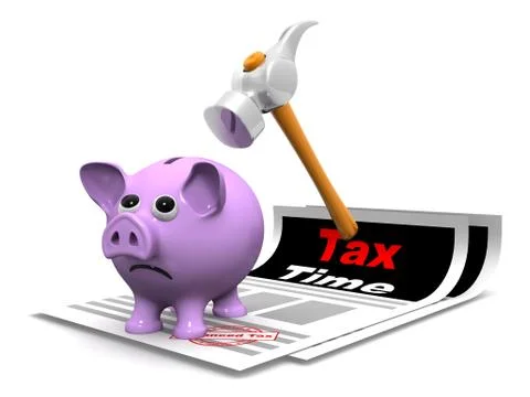 Tax Concept Stock Illustration