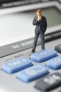 Tax concept Stock Photos