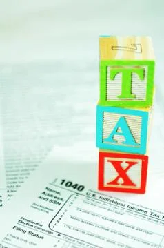 Tax concept Stock Photos