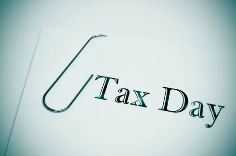 Tax day Stock Photos