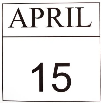 Tax Day Stock Photos