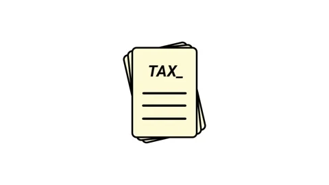 Tax doc Stock Footage 294186105