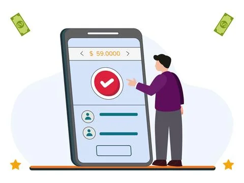 Tax Ease Concept Illustration Illustrazione stock
