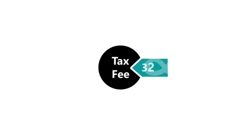 Tax Fee Arrow Direction Payment Financial Transaction Concept desi 스톡 동영상 340444535