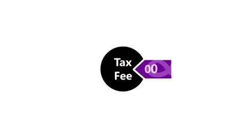 Tax Fee Concept Animated Pie Chart Business Finance Presentation financial .. Stock Footage 341008257