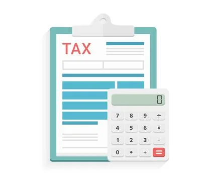 Tax Form Stock Illustration