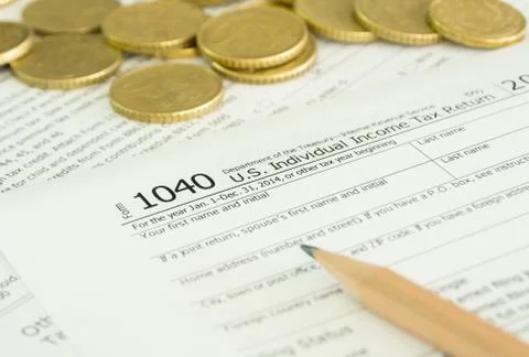 Tax form Stock Photos
