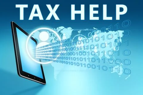 Tax help Stock Illustration