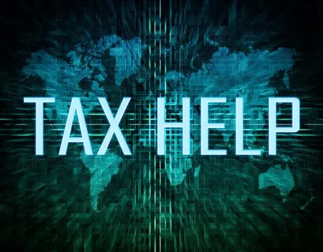 Tax help Stock Illustration