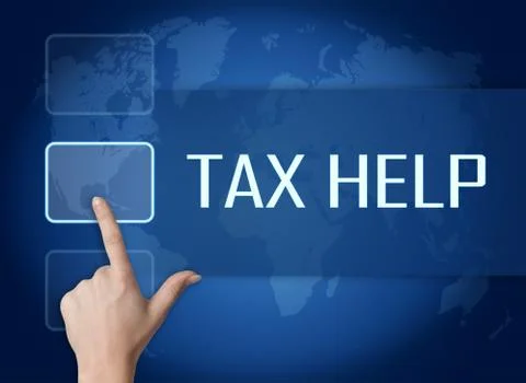 Tax Help Stock Illustration