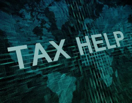 Tax Help Stock Illustration