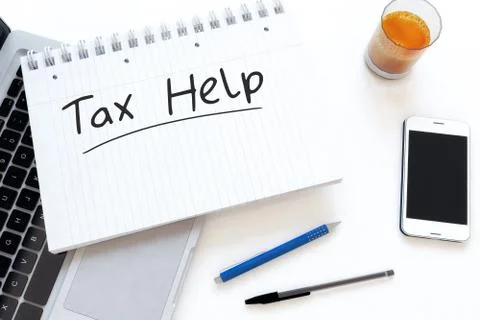 Tax Help Stock Illustration