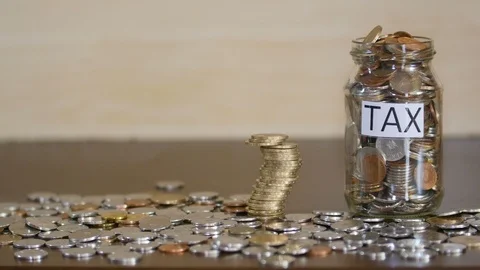 Tax Money Video stock 88624940