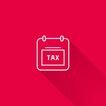 Tax note icon Stock Illustration