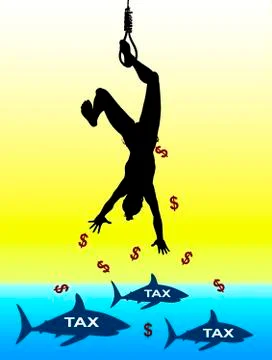 Tax payer Stock Illustration