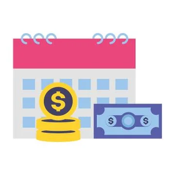 Tax payment concept Illustrazione stock