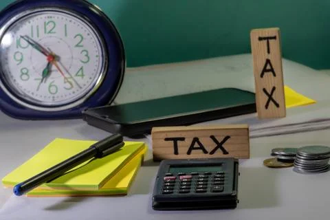 Tax Preparation Essentials Foto stock