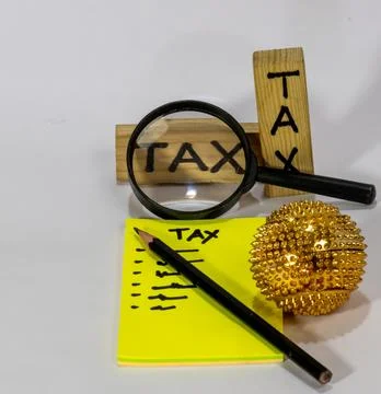 Tax Preparation Essentials Stock Photos