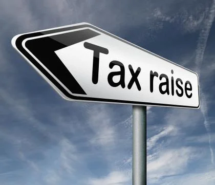 Tax raise イラスト素材