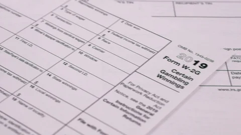 Tax reporting Stock Footage 121843384