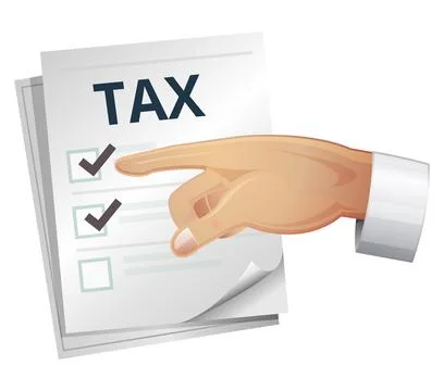 Tax Return Form - Icon Stock Illustration