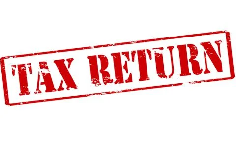 Tax return Stock Illustration