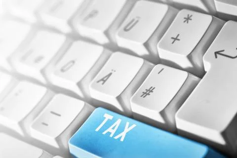 Tax time concept Stock Photos