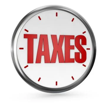 Tax time Stock Illustration