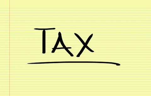 Tax Time Illustrazione stock
