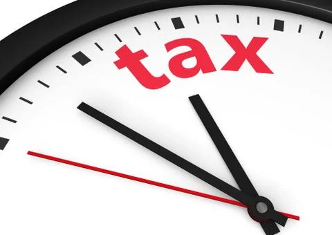 Tax Time Stock Illustration