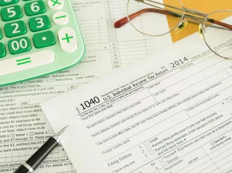 Tax time Stock Photos