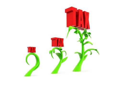 Tax tree Stock Illustration