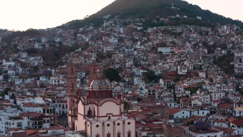Taxco Sunset Stock Footage 247868778