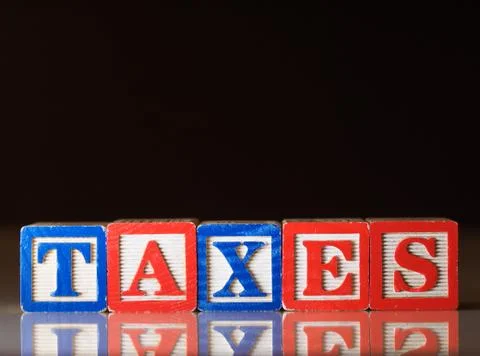 Taxes concept Stock Photos