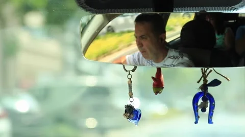 Taxi driver Stock Footage 65765103