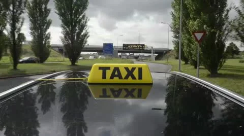 Taxi fare Stock Footage 11895276