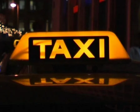 Taxi  動画素材 63062