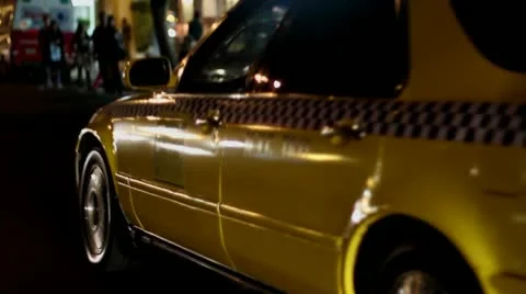 Taxi Stock Footage 11852758