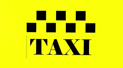The TAXI Stock Footage 47555325