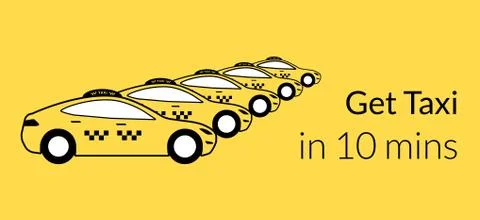 Taxi icon Stock Illustration
