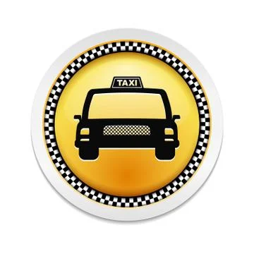 Taxi Icon Illustrazione stock