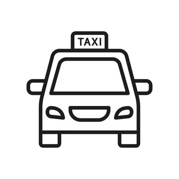 Taxi icon vector design templates simple and modern Stock Illustration