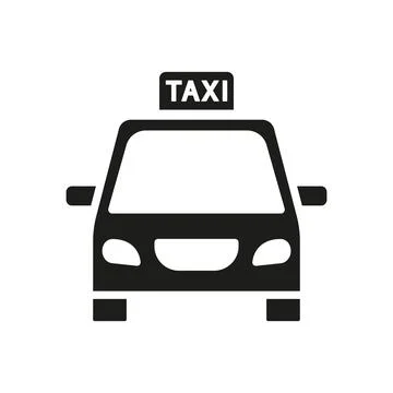 Taxi icon vector design templates simple and modern Stock Illustration