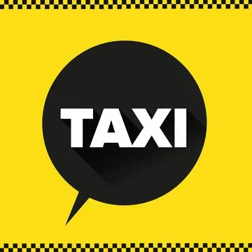 Taxi icon vector Stock Illustration