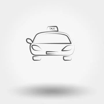 Taxi Stock Illustration