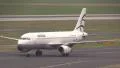 Taxiing Aegean airplane HD Footage