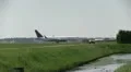 Taxiing Delta Airlines jet HD Footage